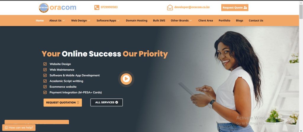 Oracom Web Solutions Limited is Born