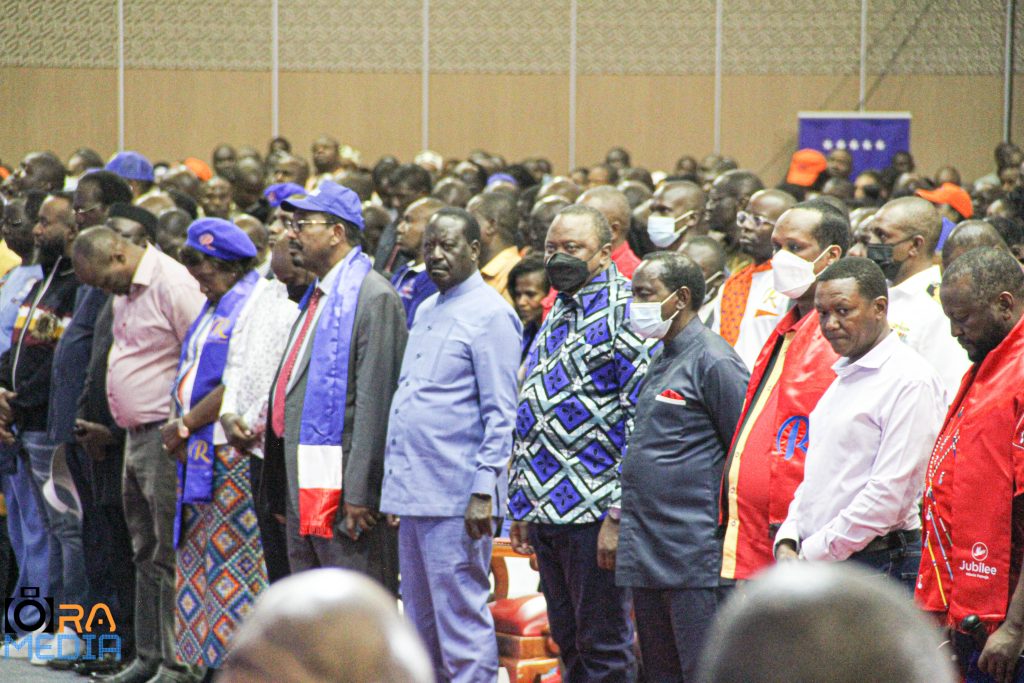 My Leader Kenya Media Coverage of Azimio 2022 NDC at KICC Kenya